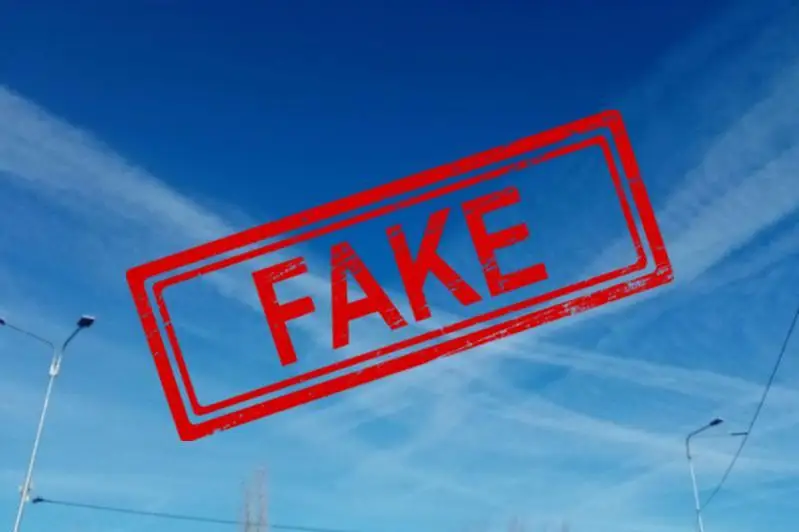 Фейк: «Самолётлар пуркайдиган омикрон штаммига эга кимёвий модданинг сурати интернетга жойлаштирилди»