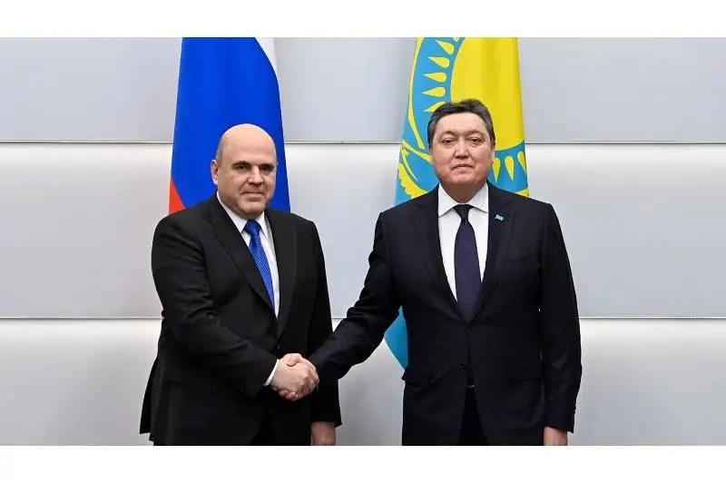 Аскар Мамин провел переговоры с Председателем Правительства РФ Михаилом Мишустиным