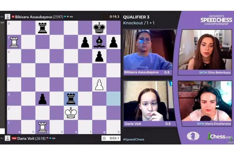 Бибисара Асаубаева аёллар ўртасида тезкор шахмат чемпионатига йўлланма олди