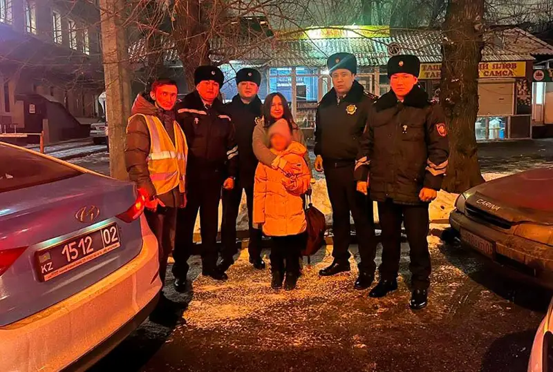 الماتىدا تاڭەرتەڭنەن بەرى ىزدەستىرىلگەن 9 جاسار قىز بالا امان تابىلدى