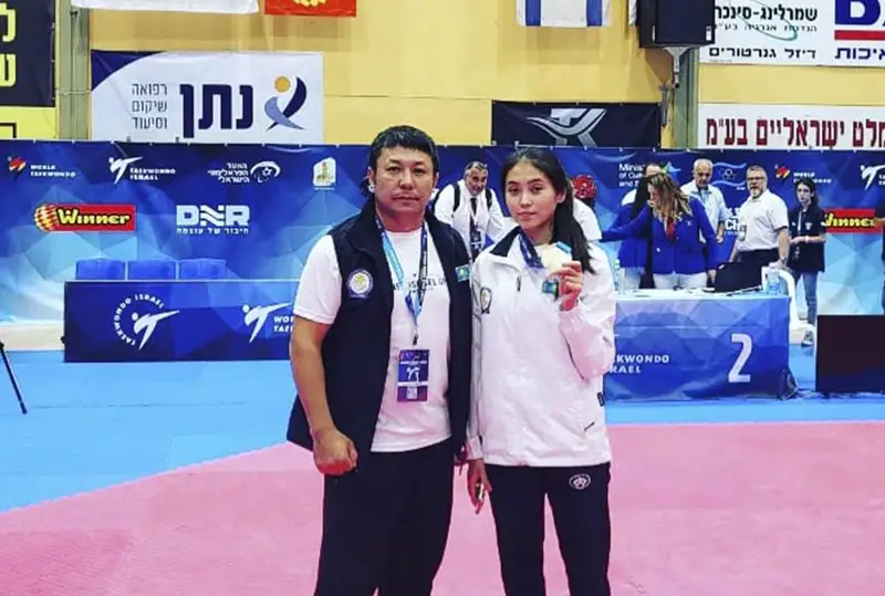 Казахстанская таеквондистка Рита Бакишева вошла в число призеров Israel Open