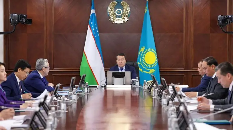 Ўзбекистон ва Қозоғистон ўртасидаги товар айирбошлаш ҳажми йил бошидан буён 1 миллиард доллардан ошди - ҚР Бош вазири