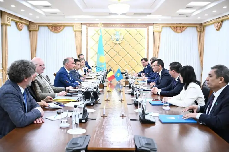 ҚР Сенати спикери «Бельгия-Қозоғистон» дўстлик гуруҳи раиси билан учрашди