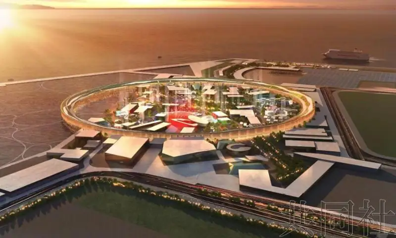 大阪世博园区将建环形屋顶 可眺望大海
