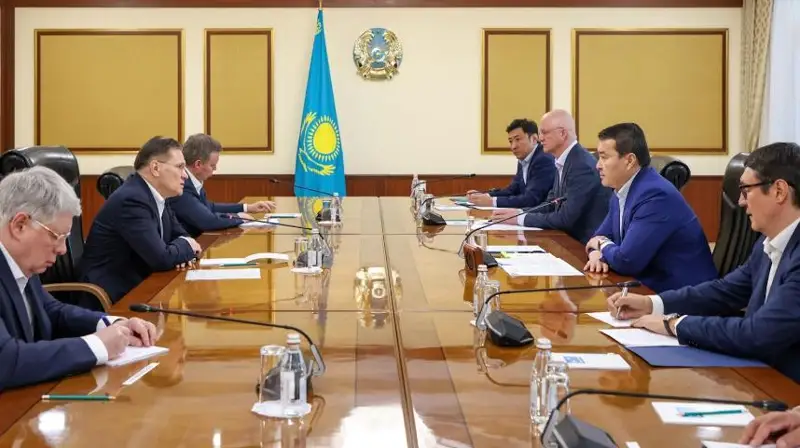 ҚР Бош вазири «Росатом» раҳбари  билан учрашди