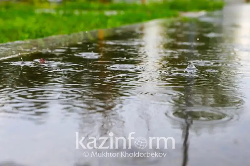 Қозоғистонда ёмғир ёғади, салқин тушади