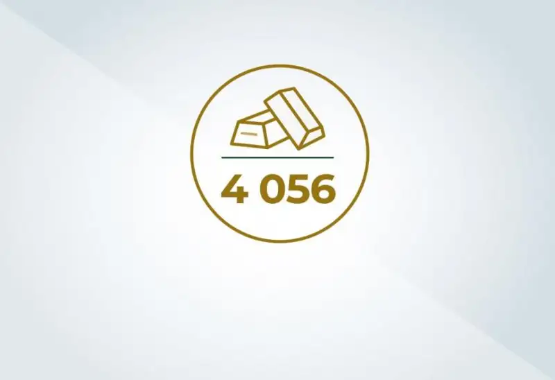 今年5月哈萨克斯坦民众共购买4056块金条