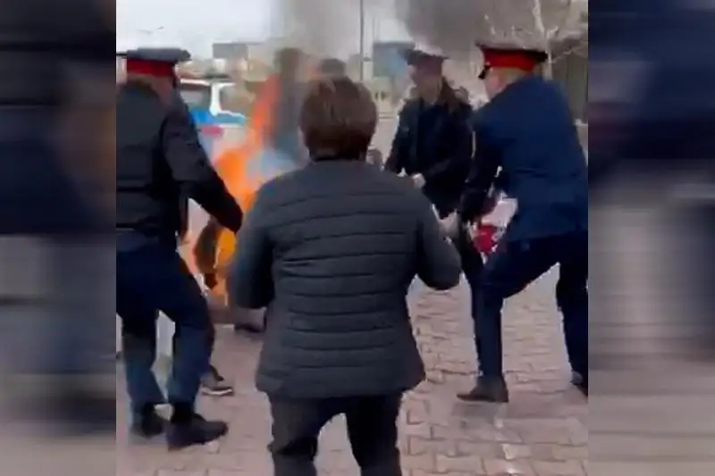 Cамоподжог жертвы финпирамиды в Нур-Султане прокомментировали в МВД РК