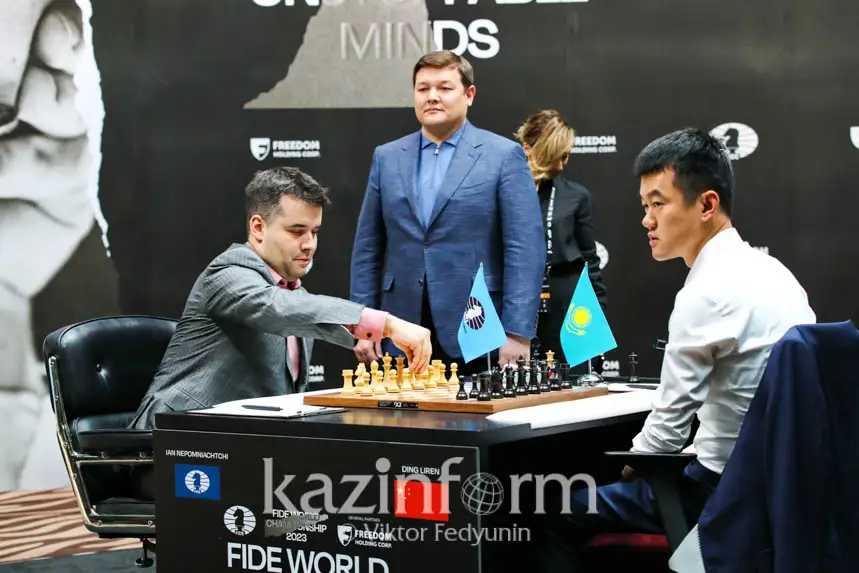 First game of FIDE World Championship Match ends in a draw