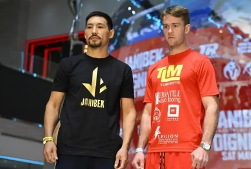 جانىبەك ءالىمحان ۇلى مەن دەنني ديگنۋم جەكپە- جەك الدىندا كەزدەستى