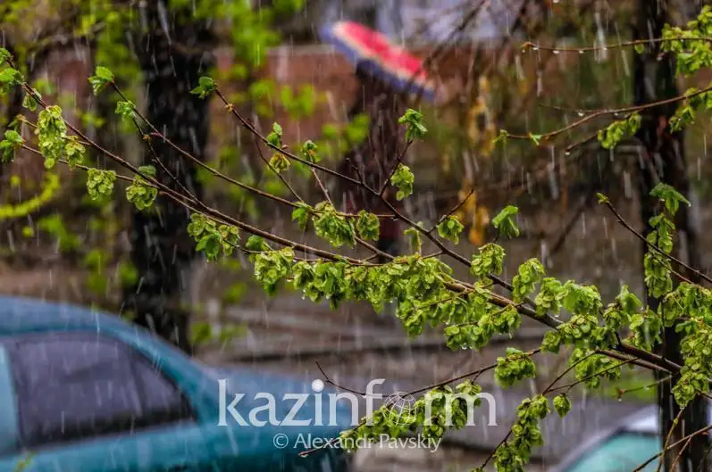 Шимолий-ғарбий циклон Қозоғистонга ёғингарчилик келтиради