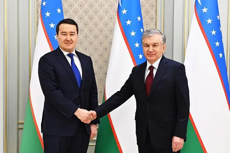 Қозоғистон Бош вазири Ўзбекистон Президенти Шавкат Мирзиёев билан музокара ўтказди