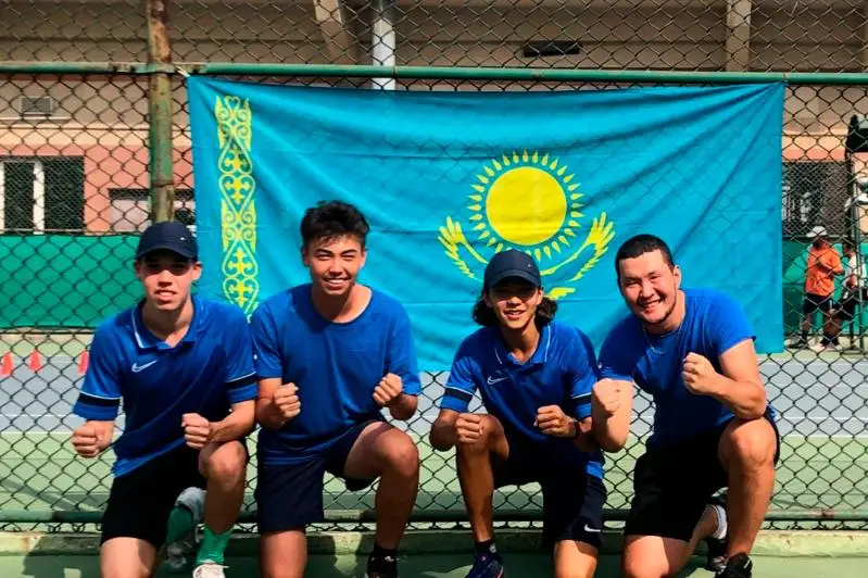 Казахстанские теннисисты пробились в полуфинал зонального Juniors Davis Cup