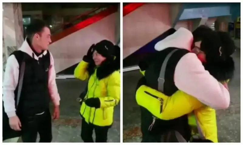 ەكىباستۇزدا ۇلى 15 جىل كورمەگەن تۋعان اناسىن تاپتى. سول ءساتتىڭ ۆيدەوسى تارادى
