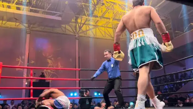 قازاق نوكاۋتشى قارسىلاسىن ءبىرىنشى راۋندتا ءتورت رەت قۇلاتتى