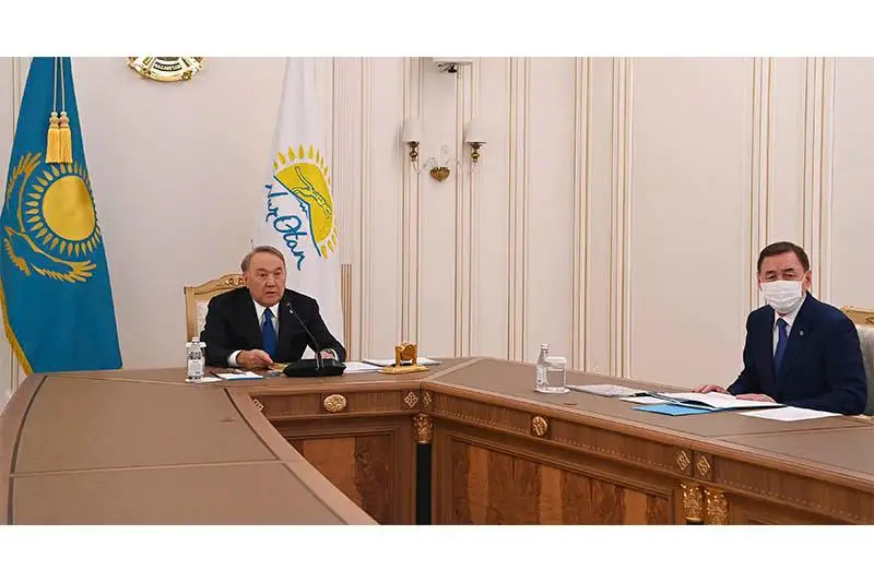 Нурсултон Назарбоев «Nur Otan» партиясининг навбатдан ташқари XXI қурултойида иштирок этди