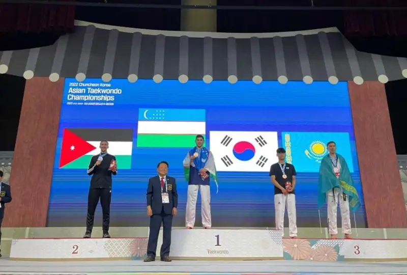 Қозоғистонликлар таэквондо бўйича Осиё чемпионатида саккизта медални қўлга киритди