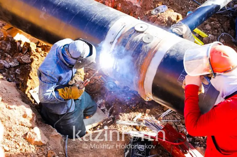 Қозоғистонда 2030 йилгача 1,6 минг километр иссиқлик тармоғи янгиланади