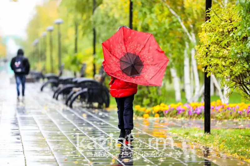 ەلىمىزدىڭ 11 وبلىسىندا اۋا رايىنا بايلانىستى ەسكەرتۋ جاريالاندى