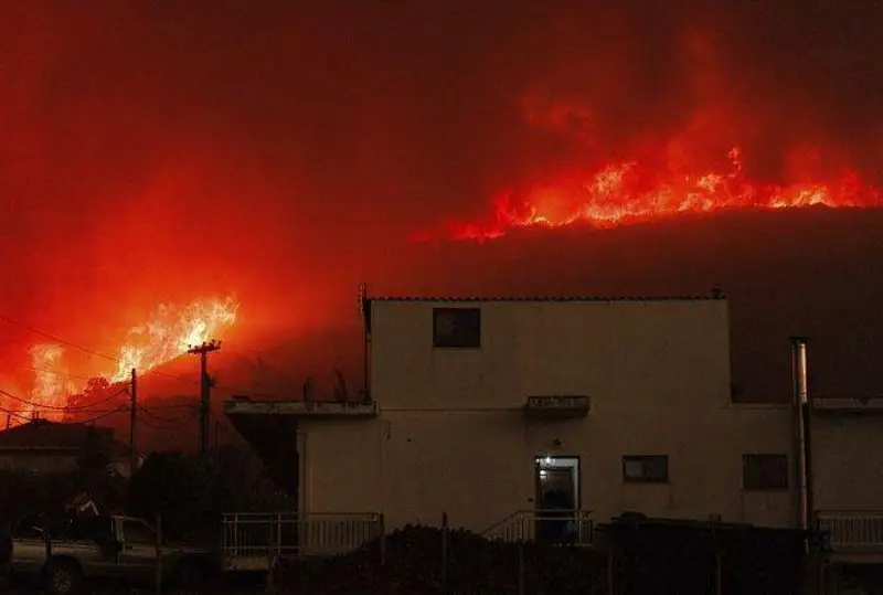Грециядаги ўрмон ёнғинларининг иккинчи тўлқини қурбонлари сони 26 кишига етди