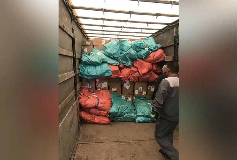 قاراعاندى اۋەجايىنا قىتايدان جەتكىزىلگەن 19 توننا جۇك كەدەندىك باقىلاۋدان تىس وتكىزىلمەك بولعان