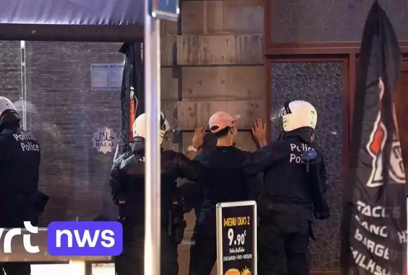 Франциядаги тартибсизликлар Брюсселга ҳам тарқалди