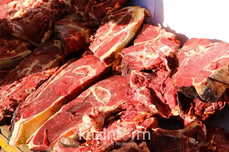 Около 950 тысяч тонн мяса произведено в Казахстане по итогам 10 месяцев