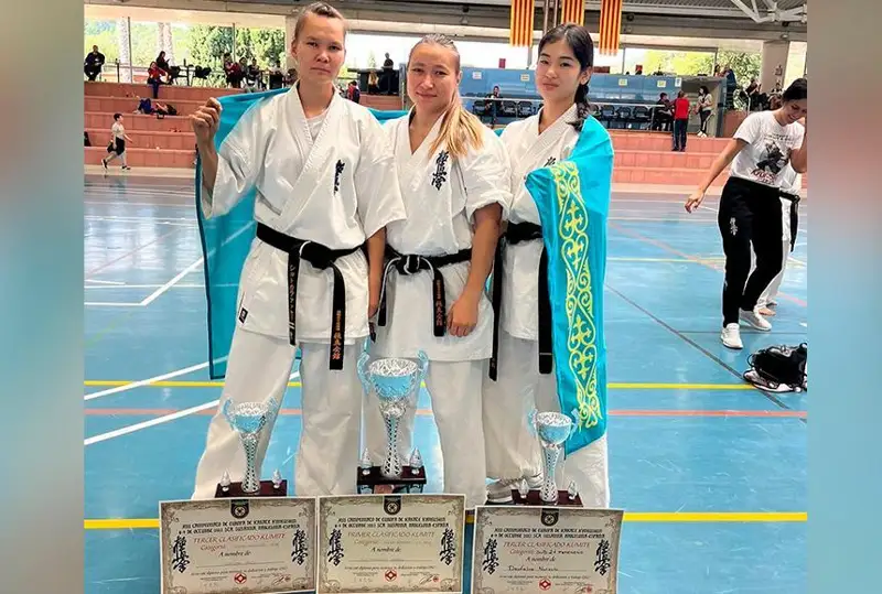 Манғистаулик спортчи кекушинкай каратэдан Европа чемпиони бўлди