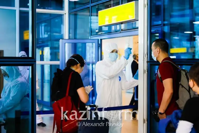 昨日有4179名旅客乘坐国际航班入境哈萨克斯坦