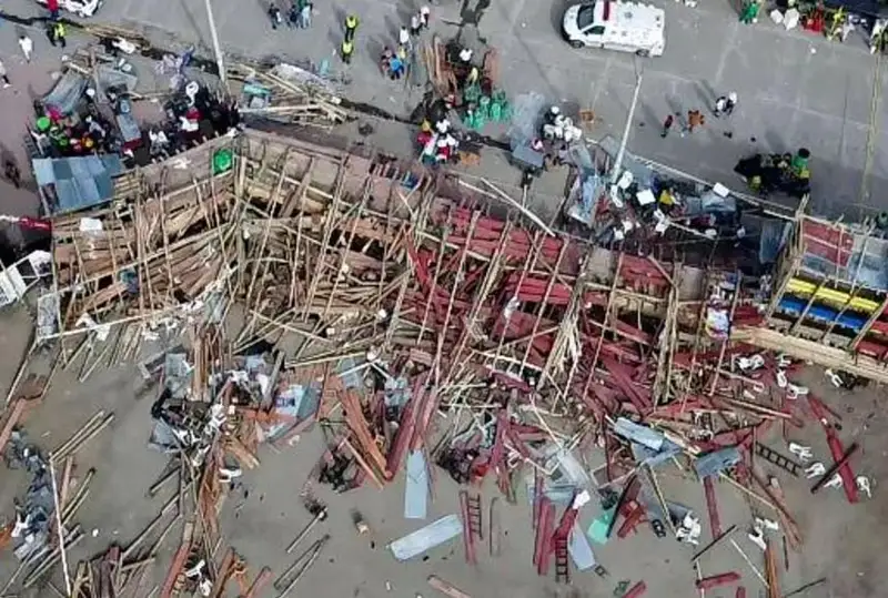 Колумбияда коррида фестивалида трибунанинг ўпирилиши оқибатида бирнеча одам ҳалок бўлди