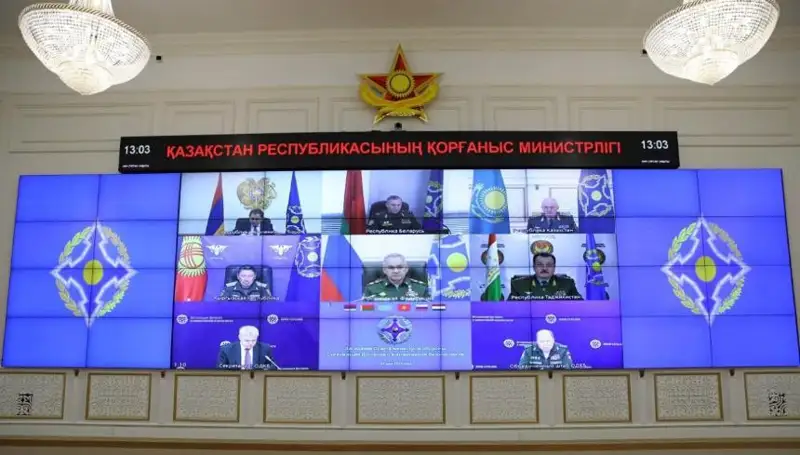 国防部长出席集安组织国防部长理事会视频会议