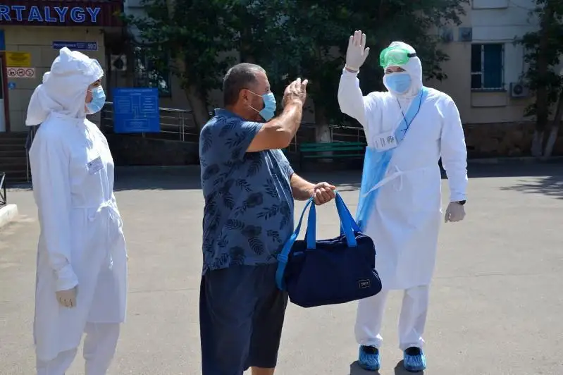 Қозоғистонда коронавирусга чалинганларнинг 67,5%и соғайди