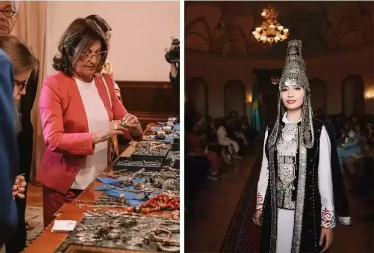 ريمدە قازاقستاندىق ديزاينەرلەر مەن زەرگەرلەردىڭ توپتامالارى تانىستىرىلدى