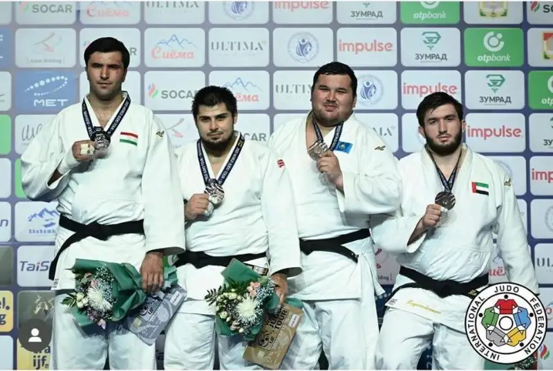 Армия спортчиси Душанбедаги дзюдо бўйича Гран-прида ғолиб чиқди