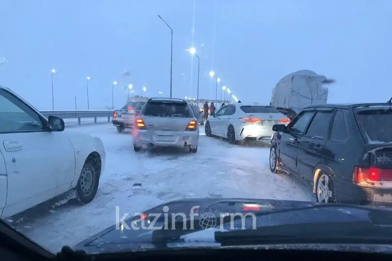 Қозоғистонда 9 та вилоятдаги 48 та йўл ёпилган