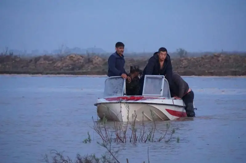 Сардобадаги сув тошқини туфайли Қозоғистонда 5400 киши эвакуация қилинди