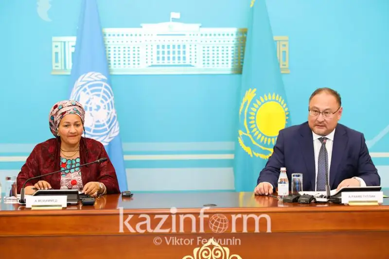 Казахстан всецело поддерживает центральную роль ООН в решении международных проблем – МИД РК