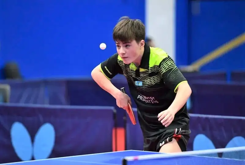 Қозоғистонлик спортчи Чехияда стол тенниси бўйича ўтказилган турнирда ғолиб чиқди