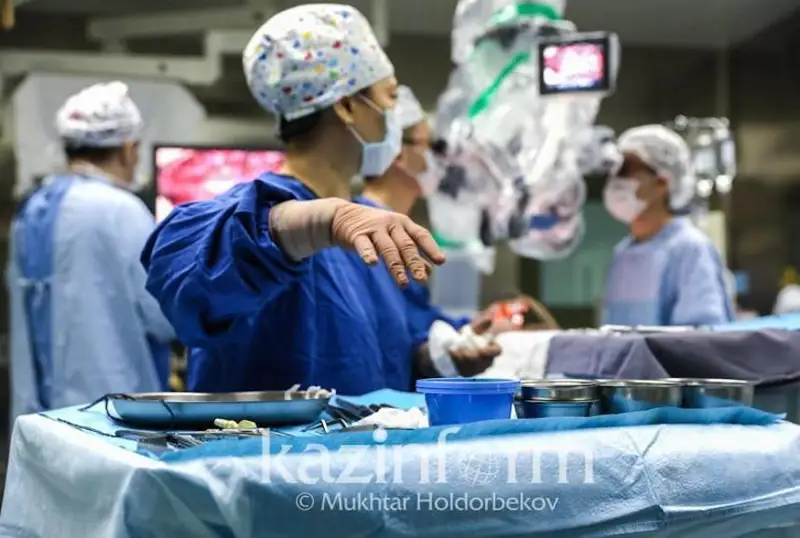 Қозоғистонда юқори технологиялар ёрдамида ўтказилаётган операциялар сони уч баробарга кўпайди