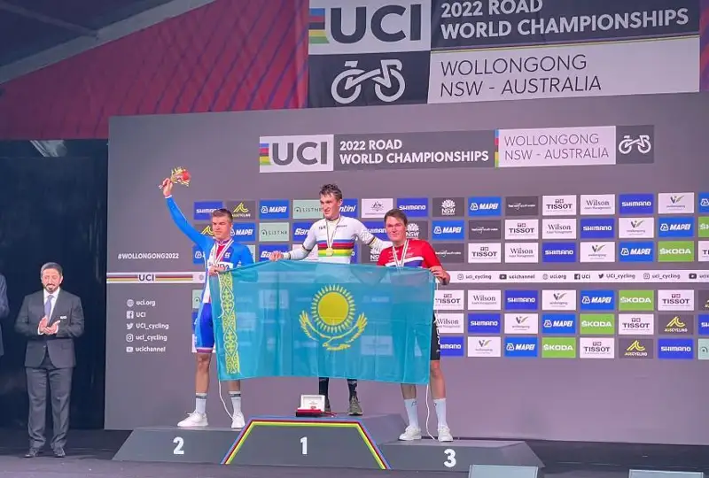 Қозоғистонлик велоспортчи Евгений Федоров жаҳон чемпиони бўлди