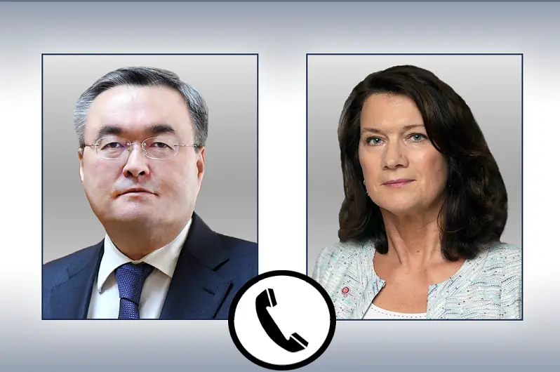 Қозоғистон ва Швеция Ташқи ишлар вазирлари халқаро майдонда ҳамкорлик йўналишларини белгилаб олдилар
