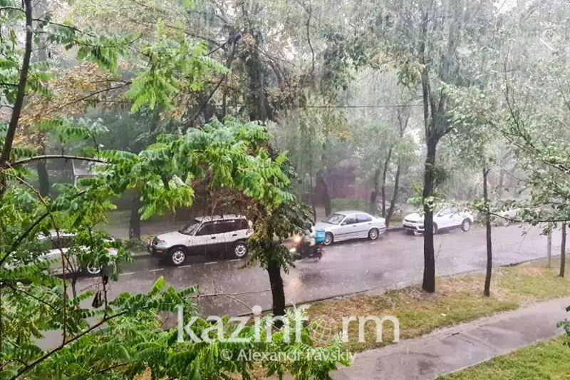 Дожди и грозы ожидаются 10 июля в Казахстане