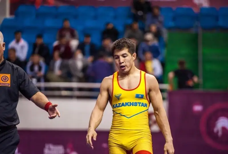 Эркин кураш: Қозоғистонлик Рахат Қалжан Осиё чемпионатида бронза медалини қўлга киритди