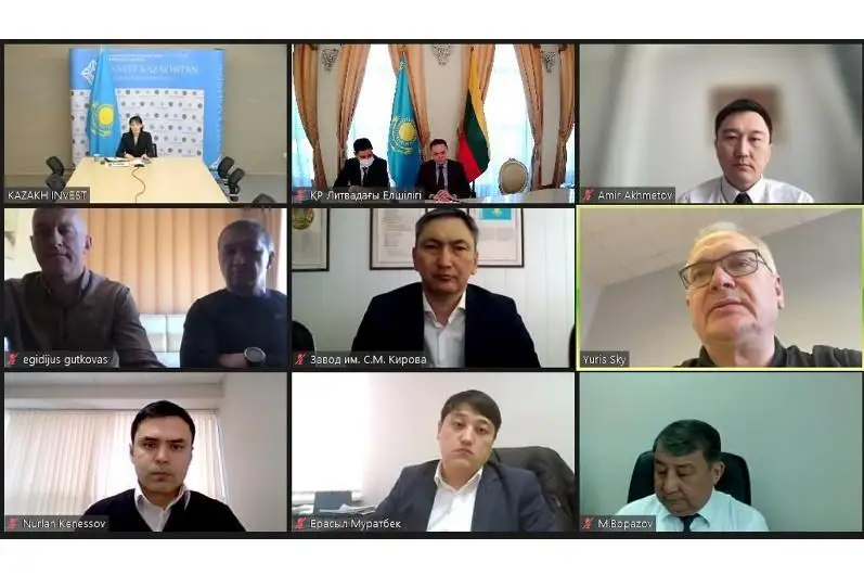 Литва тадбиркорлари Қозоғистонда ишлаб чиқариш корхоналарини очиш ниятида
