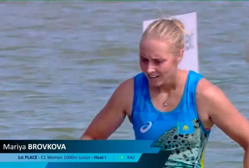 Казахстанка завоевала «золото» на юниорском ЧМ по гребле на байдарках и каноэ