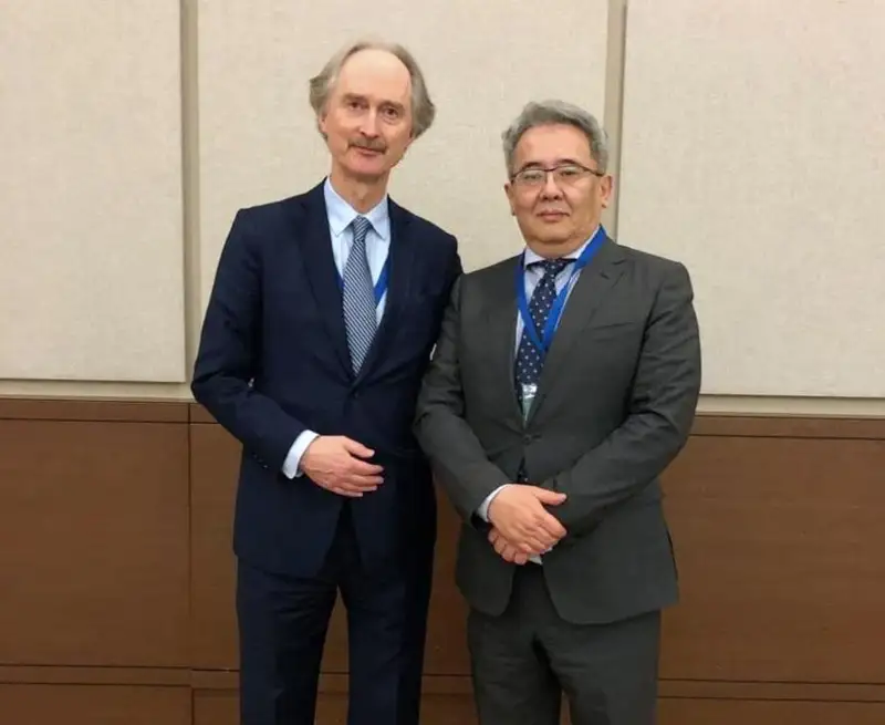 哈萨克斯坦外交官出席叙利亚问题阿斯塔纳进程国际会议