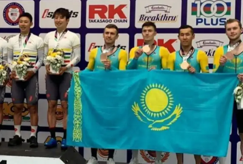 Қозоғистонлик велоспортчи Осиё чемпионатининг кумуш медали соҳиби бўлди