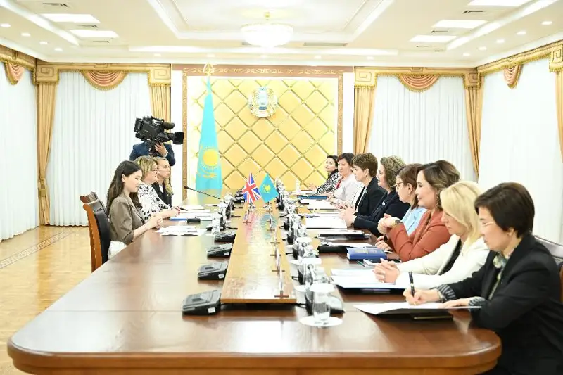 参议院副议长会见哈萨克斯坦驻英国大使