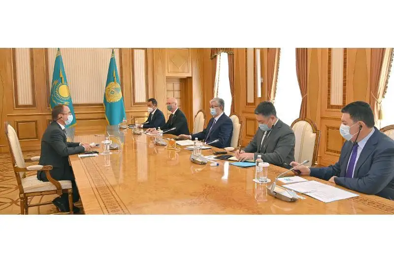 Қозоғистон Президенти Svevind Group компанияси президентини қабул қилди