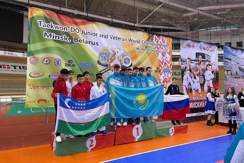 Қозоғистонлик таэквондочилар жаҳон чемпиони бўлишди